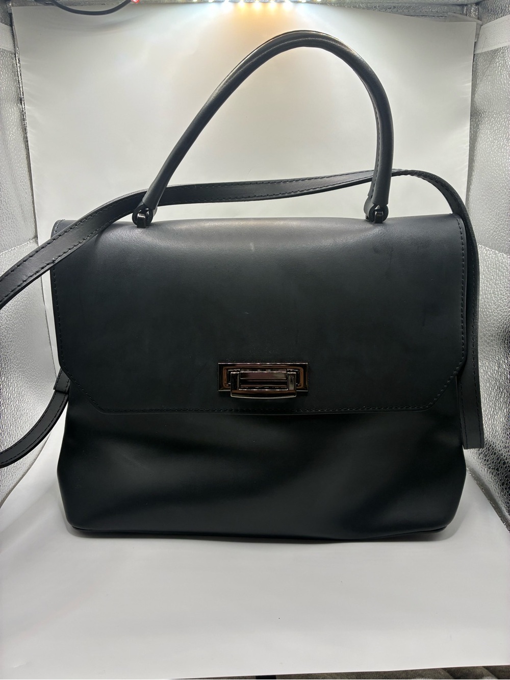 Luana Ferracuti Leather Handbag